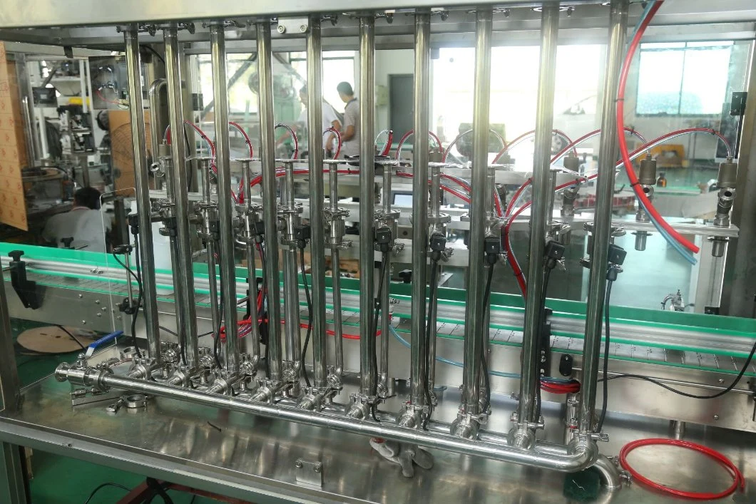 Milk Big Can Flowmeter Measuring 5L-10L 8 Heads Filling Machine for Milk Yogurt, Bath of Glass, Motor Vehicle Antifreeze Fluid Production Machine