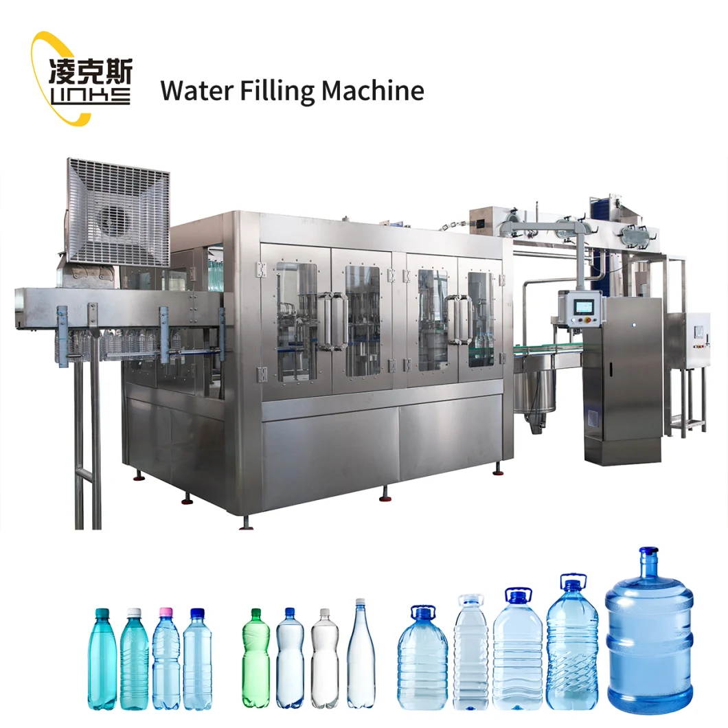 Automatic Rotary Water Gravity Filling and Capping Machine